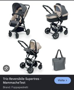 Foppapedretti Supretres travel system