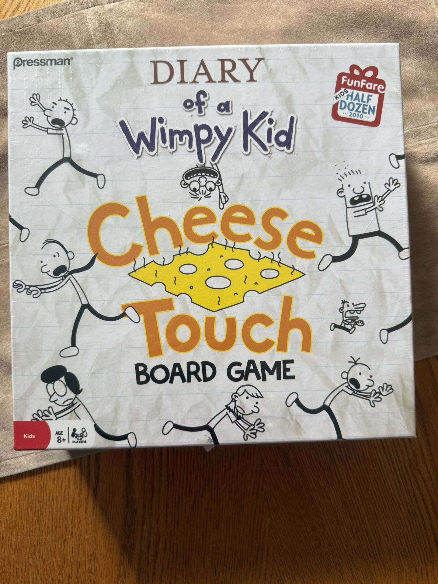 New Diary of a Wimpy Kid Cheese Touch Kids Board Game