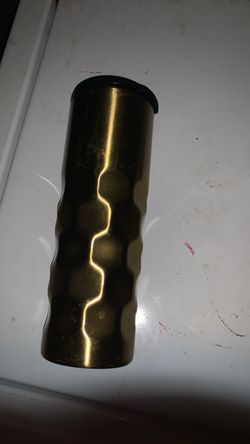 Gold Stainless Steel Travel Tumbler