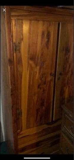 Antique Cedar Wardrobe/Amoire