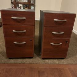 3 Drawer Rolling File Cabinet