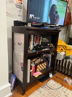 Woden bookshelf