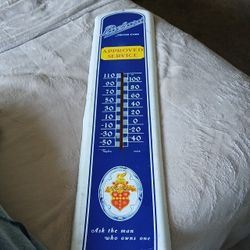 Original 1930's Packard Thermometer.
