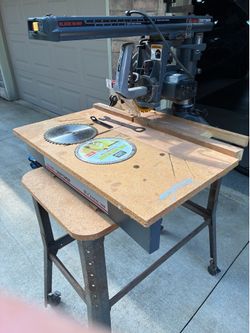 Craftsman radial arm saw
