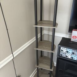 5 Tier Corner Bookshelf