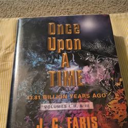 Once Upon A Time 13.81 Billion OOP BOOK SIGNED Volumes l,ll, & lll  J. C. Faris