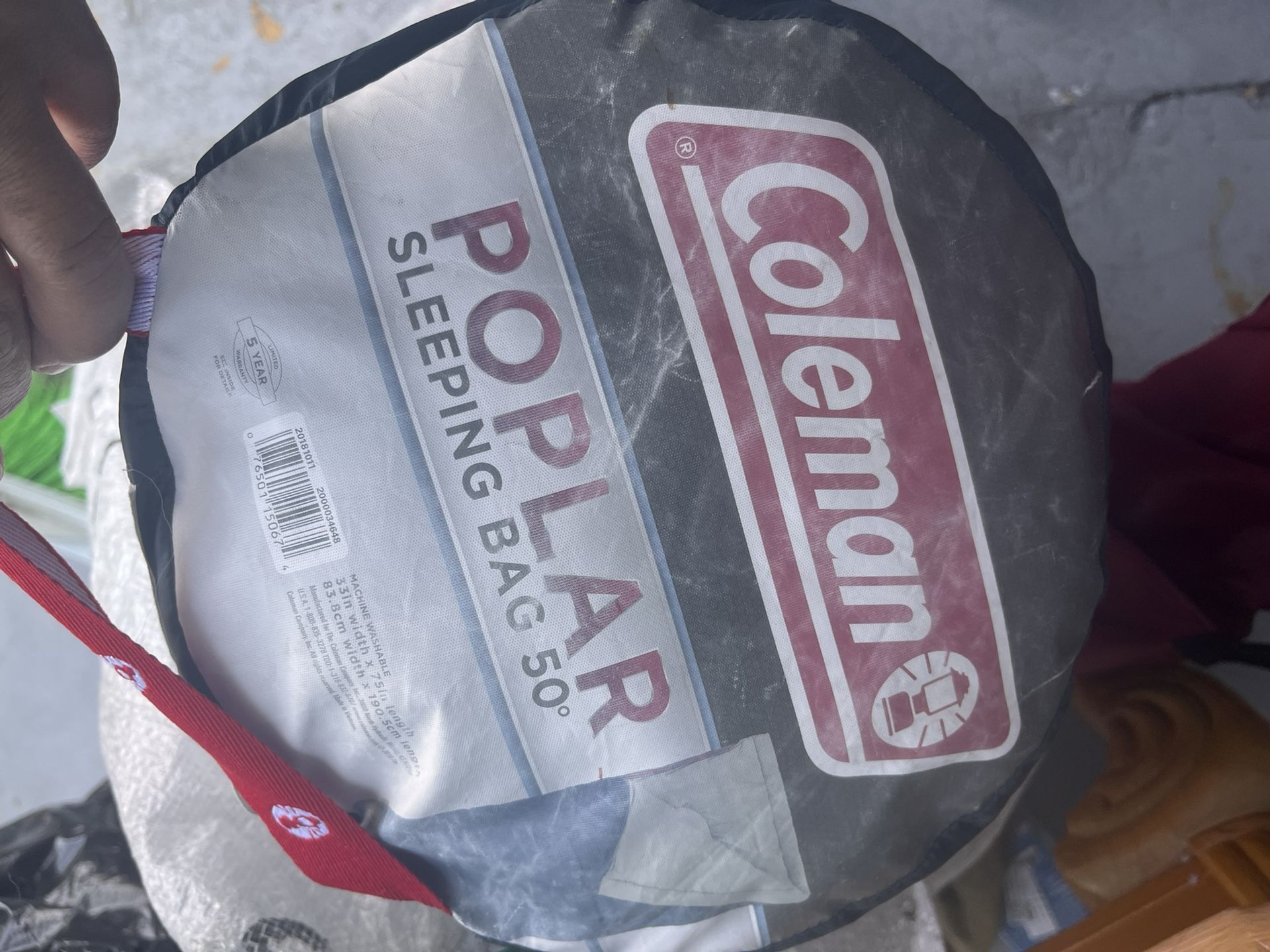 Coleman POPLAR SLEEPING BAG 50°