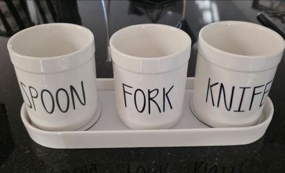 Ceramic Kitchen Utensil Holders