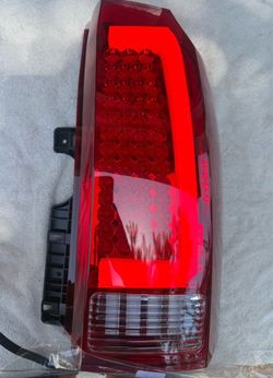15-20 GMC Yukon Red LED Bar Tail Lights