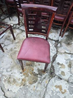 Metal frame chairs