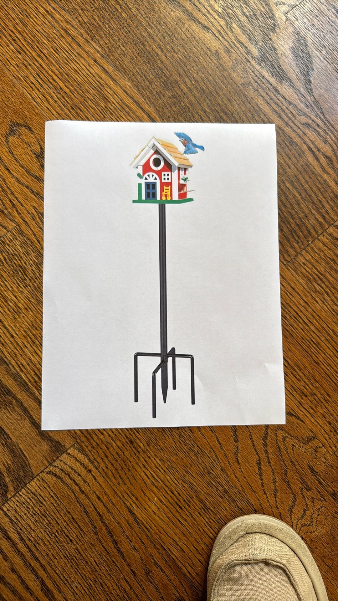 Bird House Pole