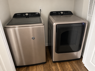 Samsung washer and dryer set
