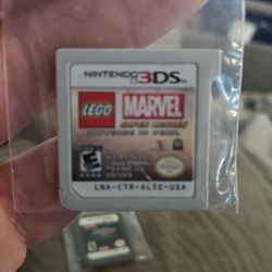 Pro Evolution Soccer And Marvel Lego Nintendo DS Games