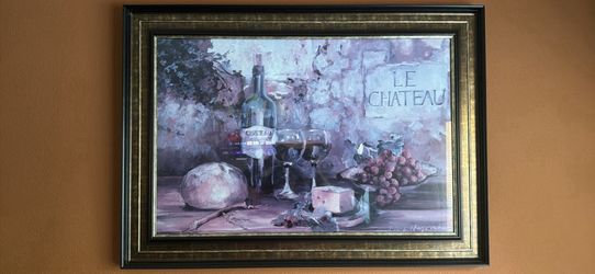 Wine still life art