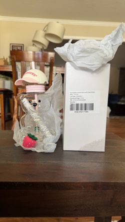 Starbucks pink bear cup