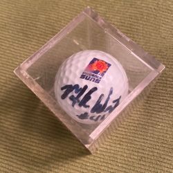 Phoenix Suns Mark West Signed Golf Ball