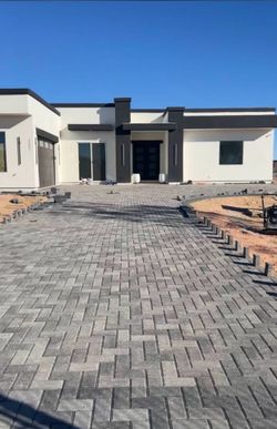 concrete  pavers  turf