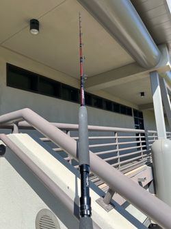 Super seeker fishing rod 65F 6’6” 20-40lb offshore and inshore fishing rod