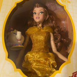 Disney Beauty & the Beast Belle Figure Doll 16" Collectible Doll Limited Edition New