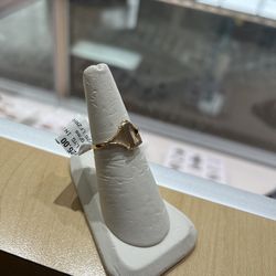 14k Gold Initial Ring