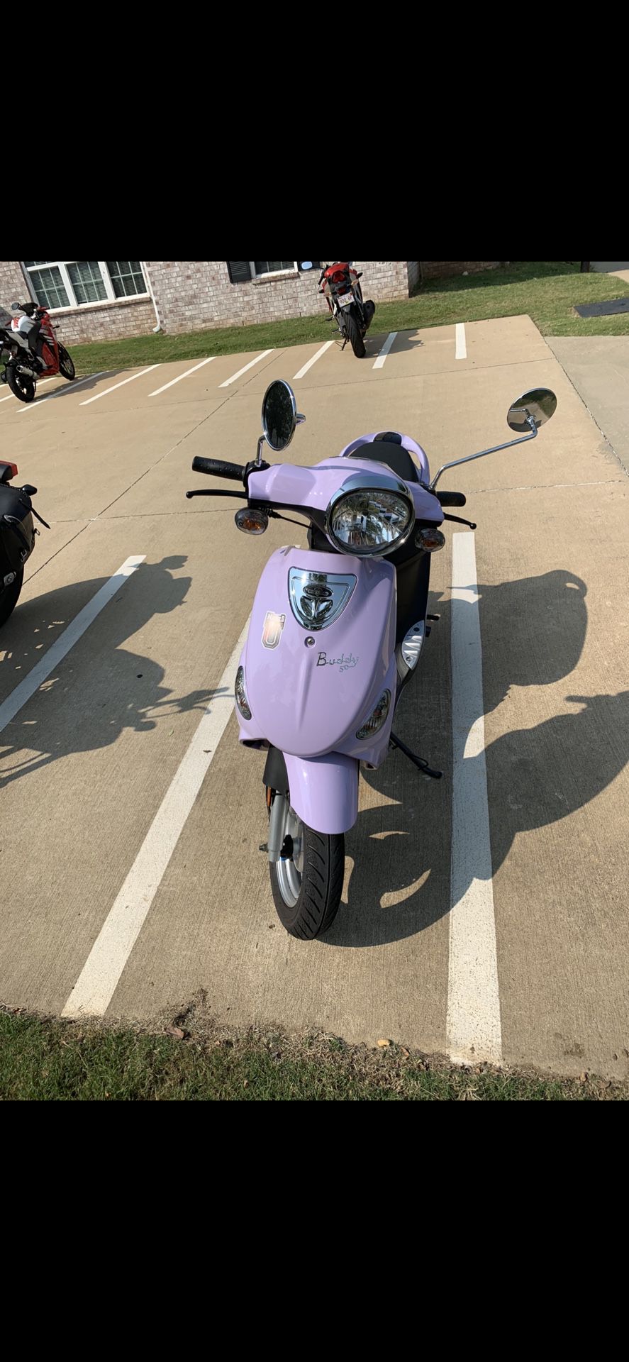 Photo Light purple Genuine Buddy 2018 scooter