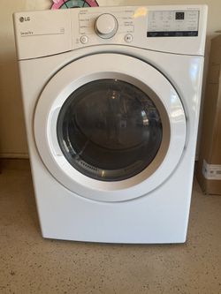 LG Sensor Gas Dryer - White