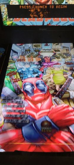 1980s Pac-Man Arcade Cabinet with coinops legends 3 and pinball fx3