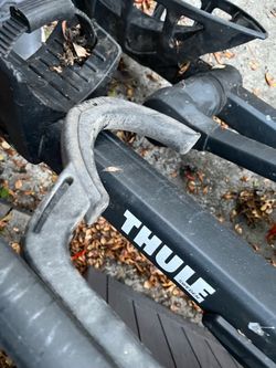 Thule hitch rack 2-bikes with key