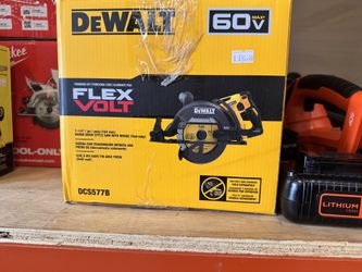 Dewalt FLEXVOLT 60V MAX Cordless Brushless 7-1/4 in. Wormdrive Style Circular Saw (Tool Only)