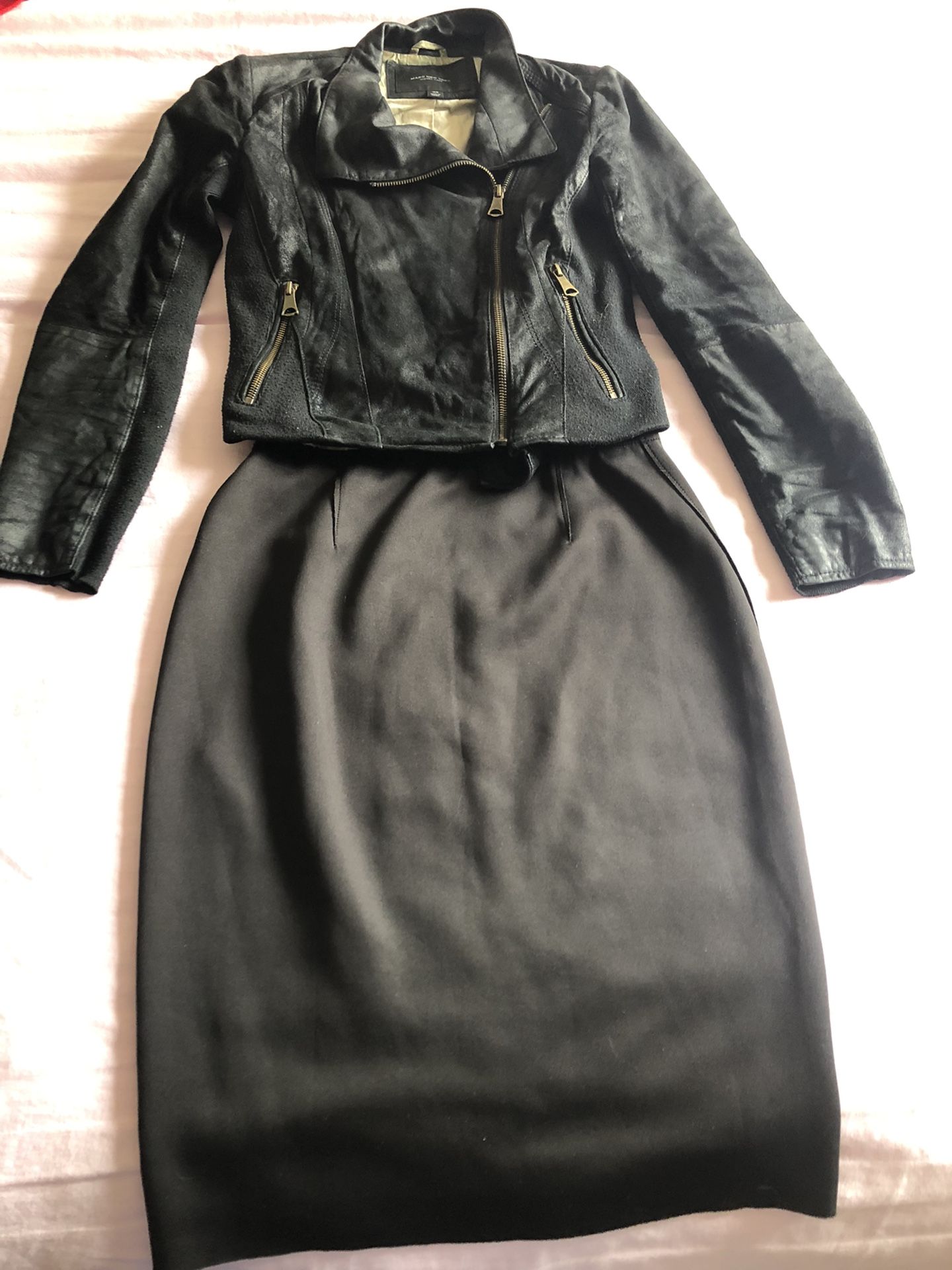 clothes for a girl, size S, M, jacket, skirt, leggings, shorts, sweater, t-shirt, all for $20!