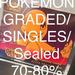 Pokemon Buying Graded Singles Sealed Cards
