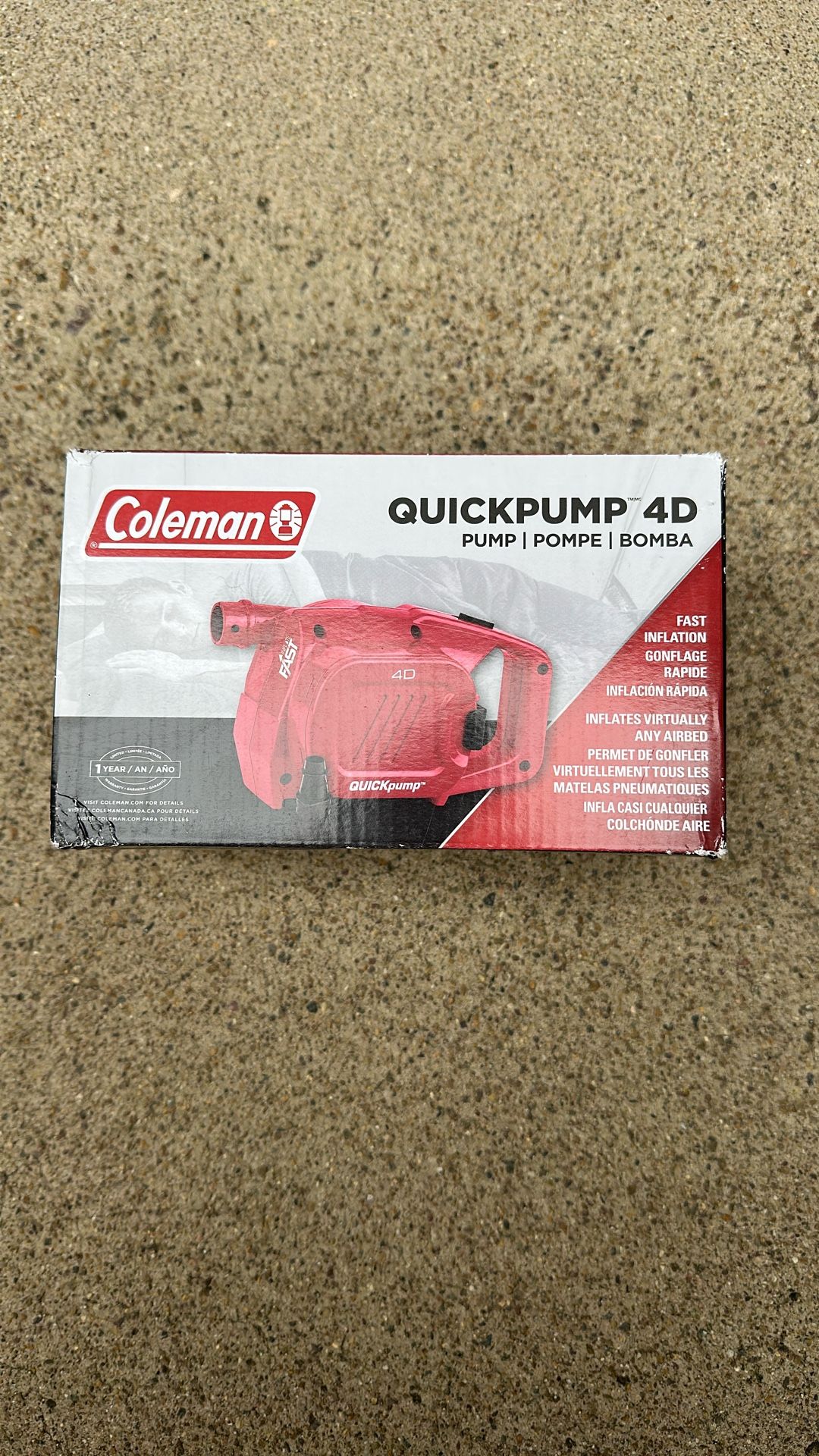 Coleman Air Mattress Pump