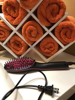 New Electrical-Fast-Hair-Straightener-brush