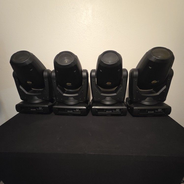 4 ADJ Focus Spot 3Z Moving Head Lights