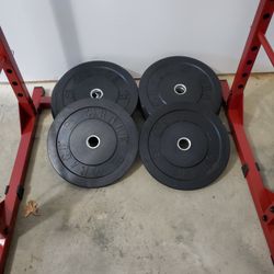 230 Lbs Rubber Bumper Plates