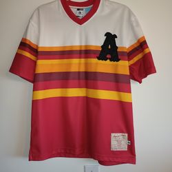 Phys-sci Rave Shirt Red White Size Men's M