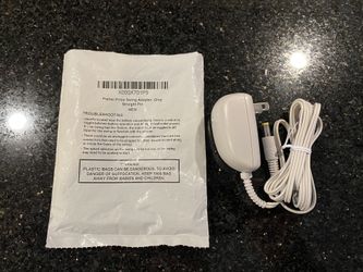 Fisher-Price Swing AC Adapter DC6V Gray Straight Pin