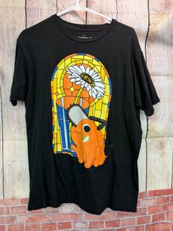 Chainsaw Man Reze Arc Graphic T-Shirt Black Size L