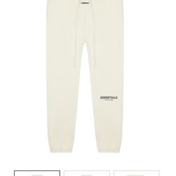 Fear of God Essentials Sweatpants (SS20) Buttercream