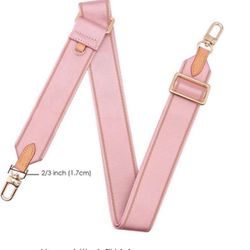 Canvas bag strap accessories  PINK