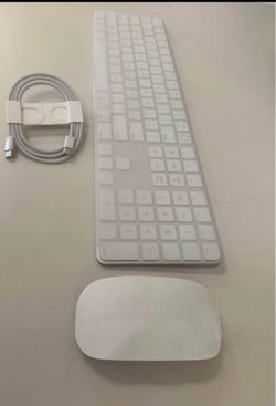 Apple Magic Keyboard W/ Touch ID + Mouse