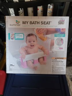 My Baby Bath Seat Pink By Summer