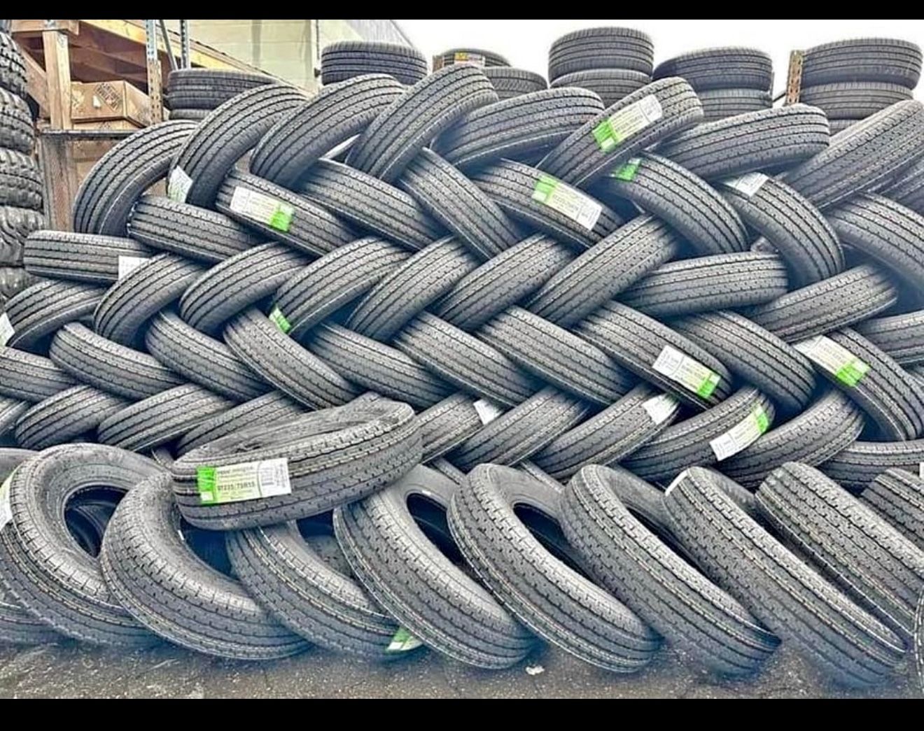 HEAVY DUTY TRAILER TIRES ST175/80R13 ST205/75R14 ST215/75R14 ST205/75R15 ST225/75R15 ST235/85R16