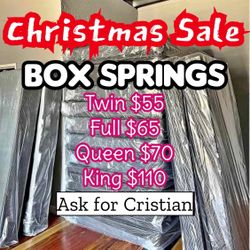 Box Springs  Twin box Full box  Queen box  King box  Bases para colchon  Box spring 