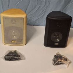 Acoustic Audio 151B Indoor Outdoor 2 Way Speakers