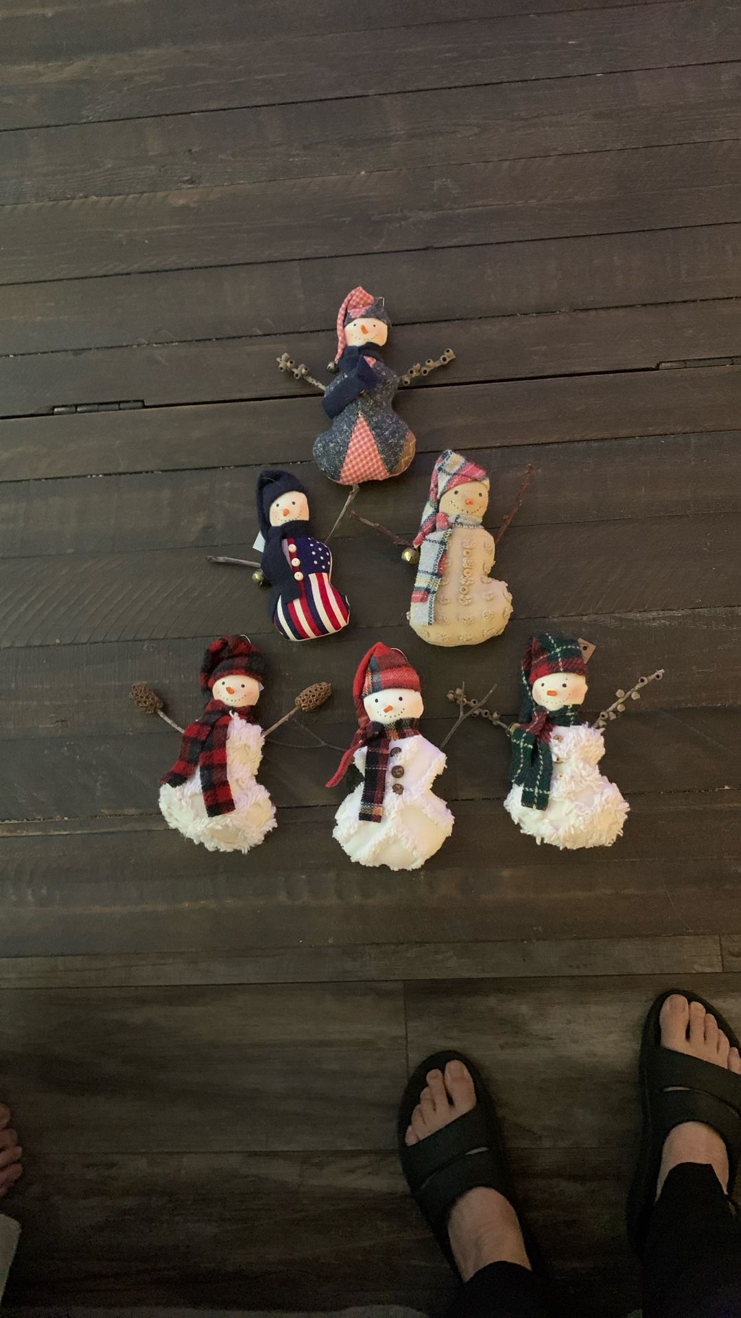 Christmas Snowman Ornaments