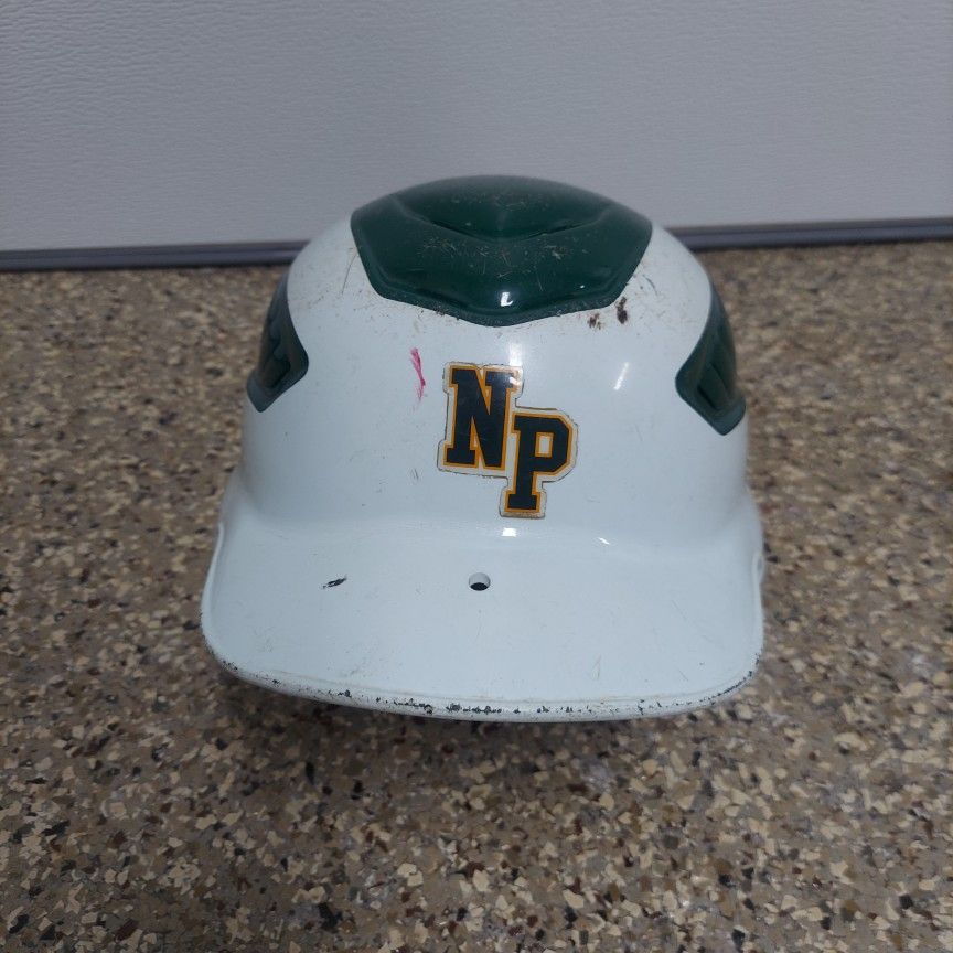 Rawlings Velo 2-Tone Green White New Providence Baseball Batting Helmet Size 6.5-7.5