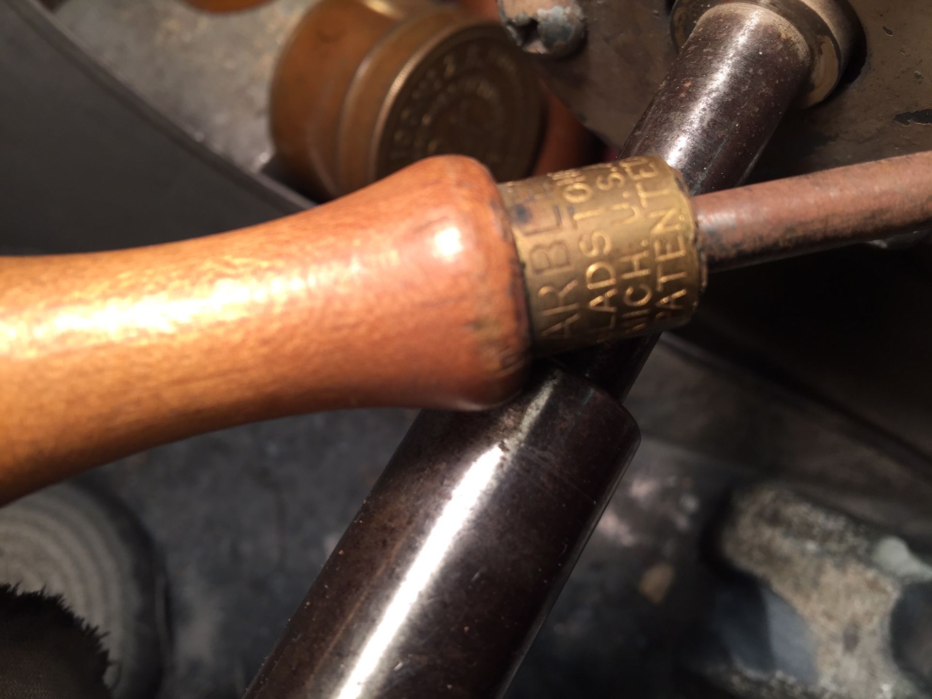 MARBLE GLADSTONE RIFLE CLEANING ROD