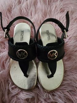 Micheal Kors little girl sandals