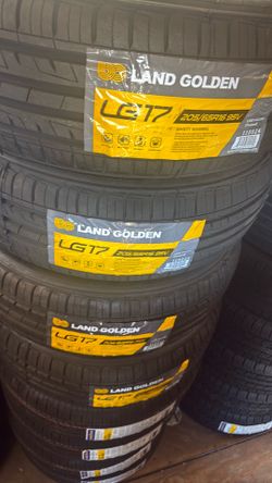 205/65/16 land golden tires 🛞